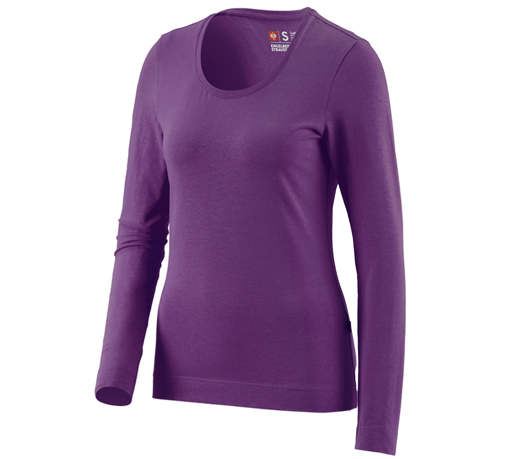 e.s. Longsleeve cotton stretch, Damen