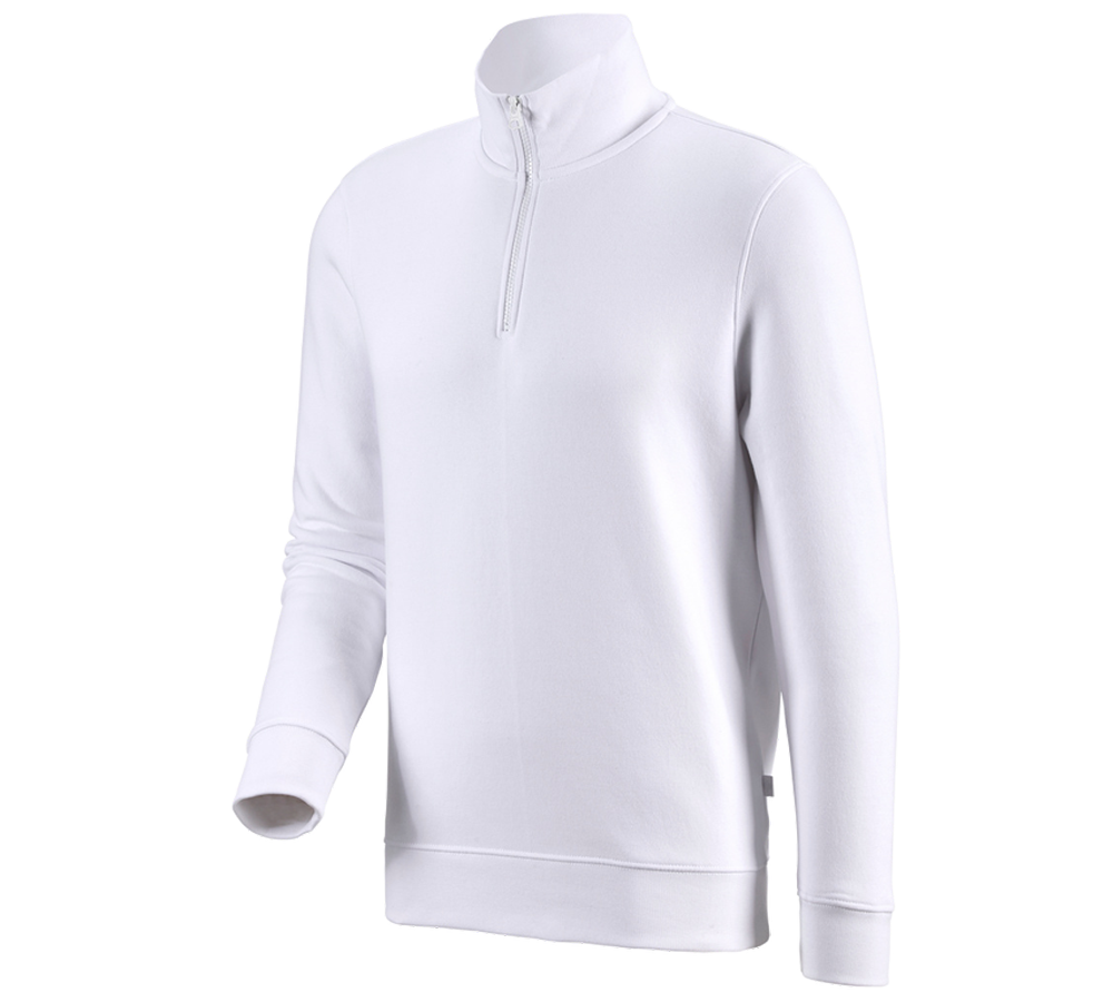 e.s. ZIP-Sweatshirt poly cotton