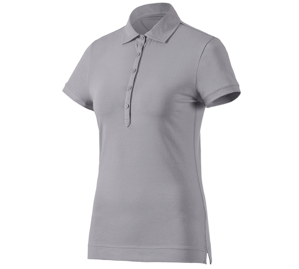 e.s. Polo-Shirt cotton stretch, Damen