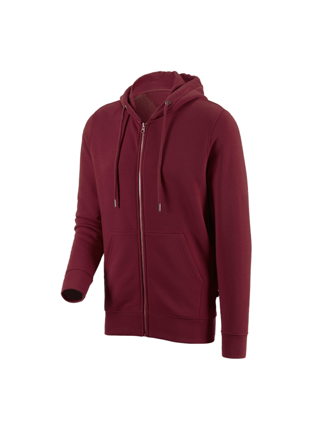 e.s. Hoody-Sweatjacke poly cotton