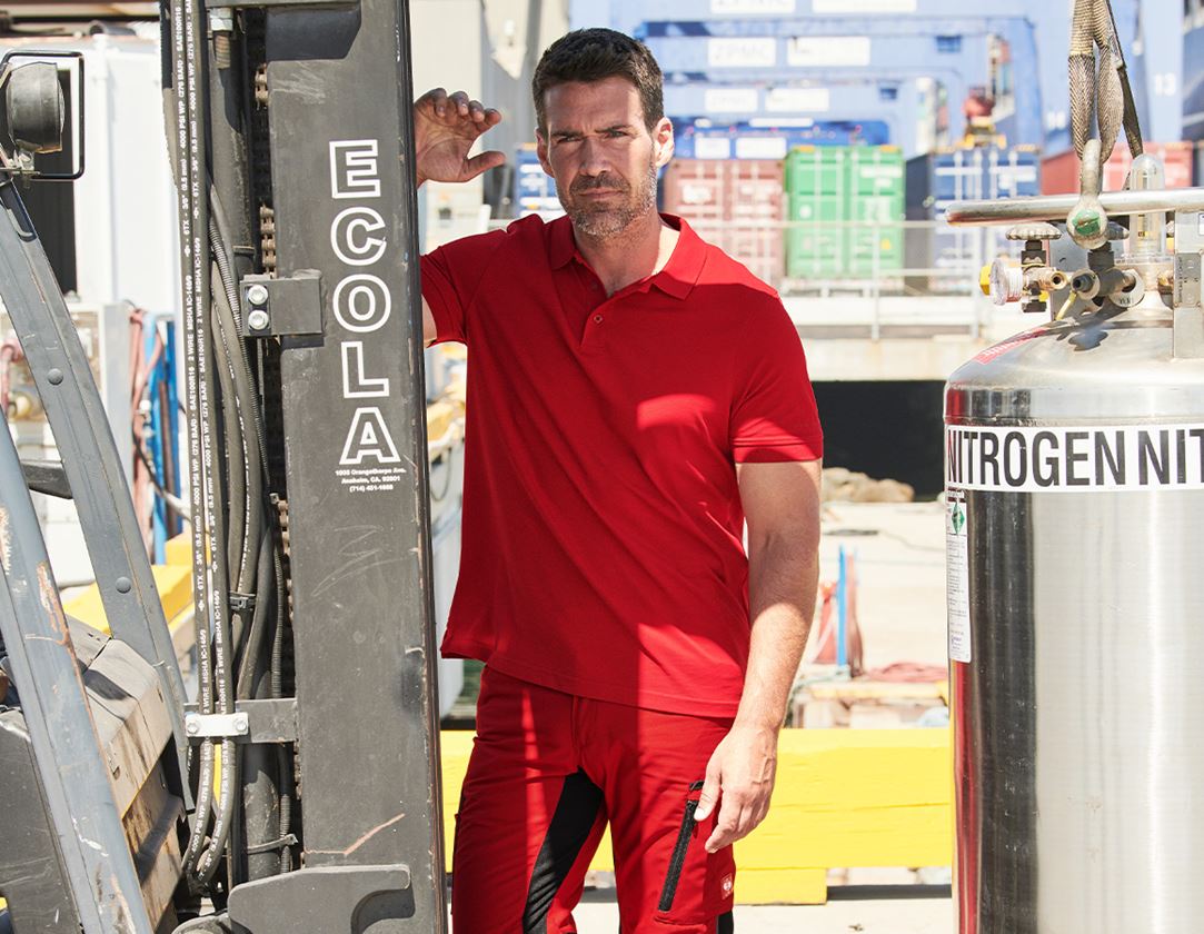 e.s. Polo-Shirt cotton Deluxe