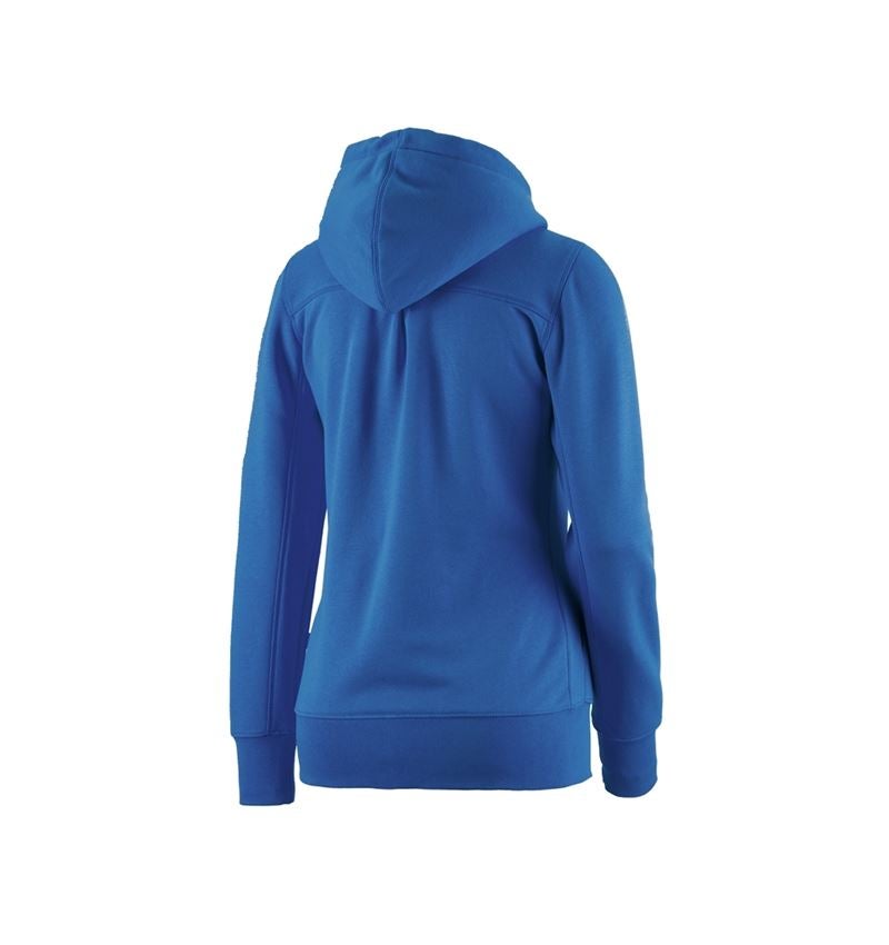 e.s. Hoody-Sweatjacke poly cotton, Damen