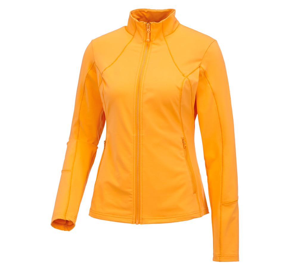 e.s. Funktions Sweatjacke solid, Damen