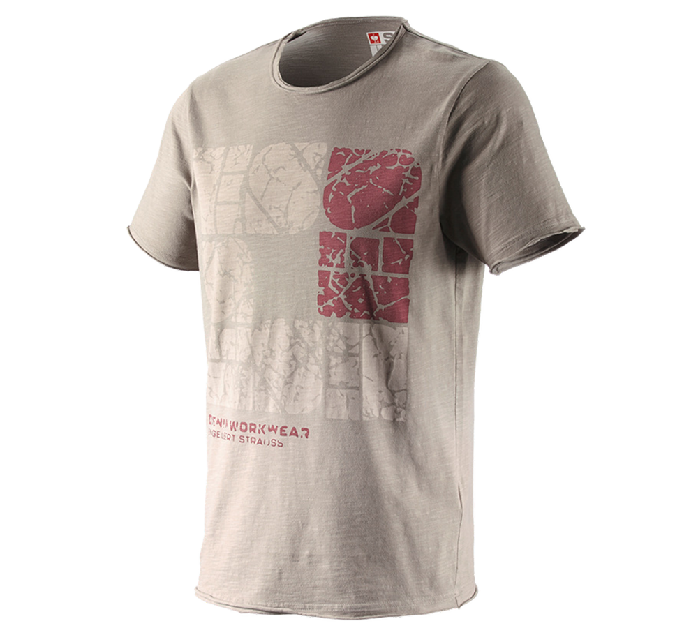 e.s. T-Shirt denim workwear