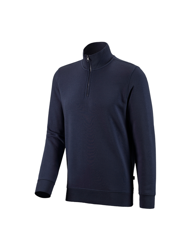 e.s. ZIP-Sweatshirt poly cotton