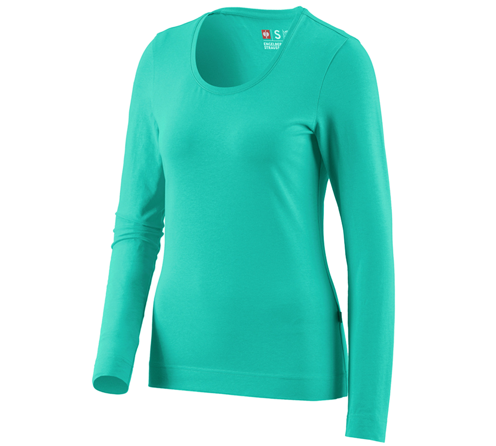 e.s. Longsleeve cotton stretch, Damen