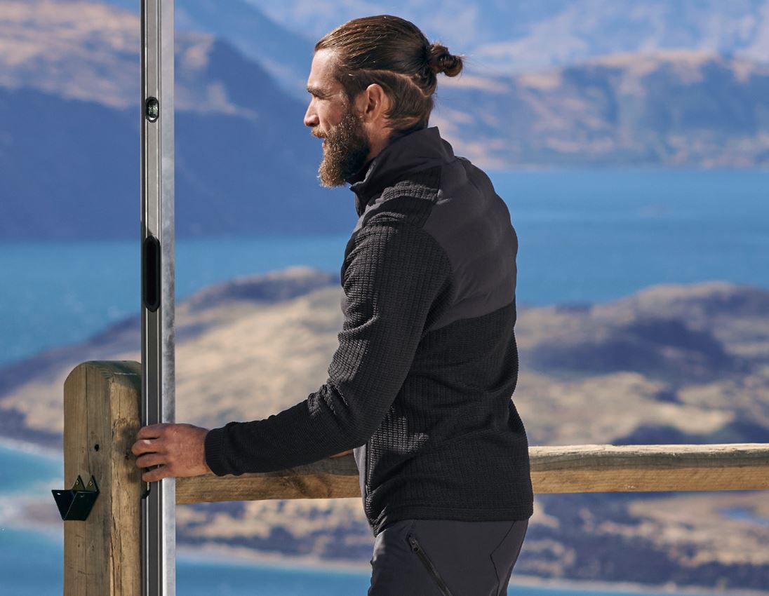 Hybrid Strickjacke e.s.trail