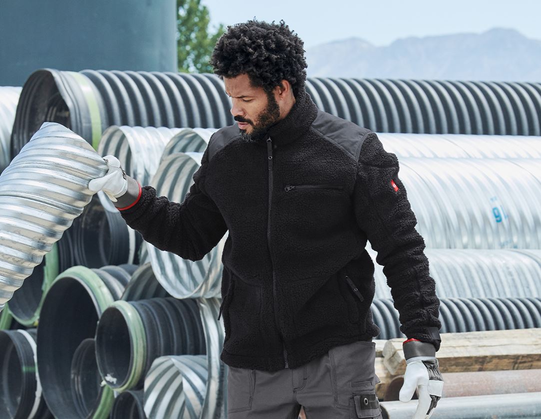 Faserpelz Jacke e.s.roughtough