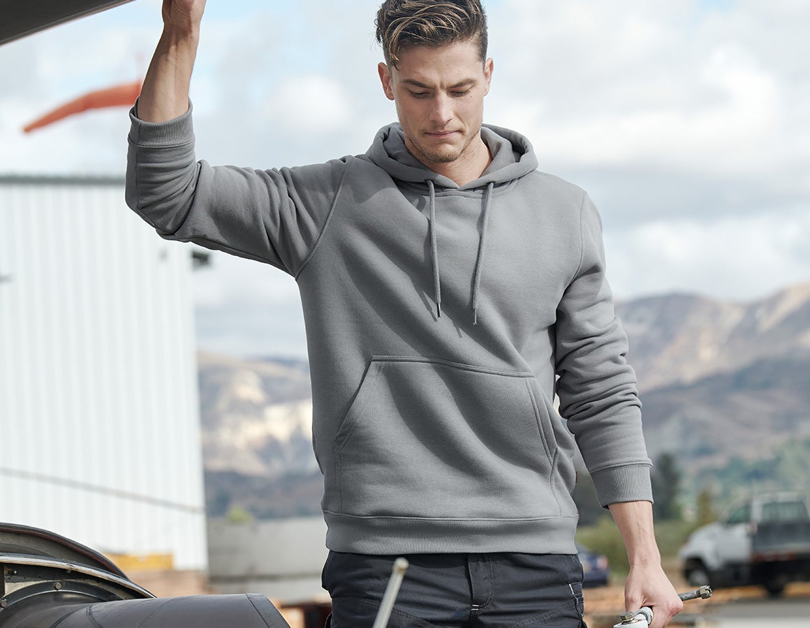 e.s. Hoody-Sweatshirt poly cotton