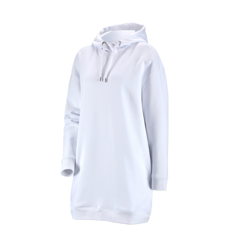 e.s. Oversize Hoody-Sweatshirt poly cotton, Damen