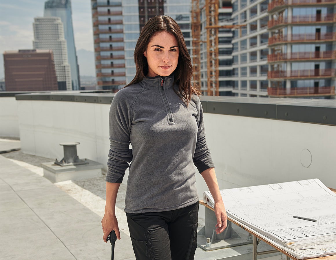 Damen Microfleece Troyer dryplexx® micro