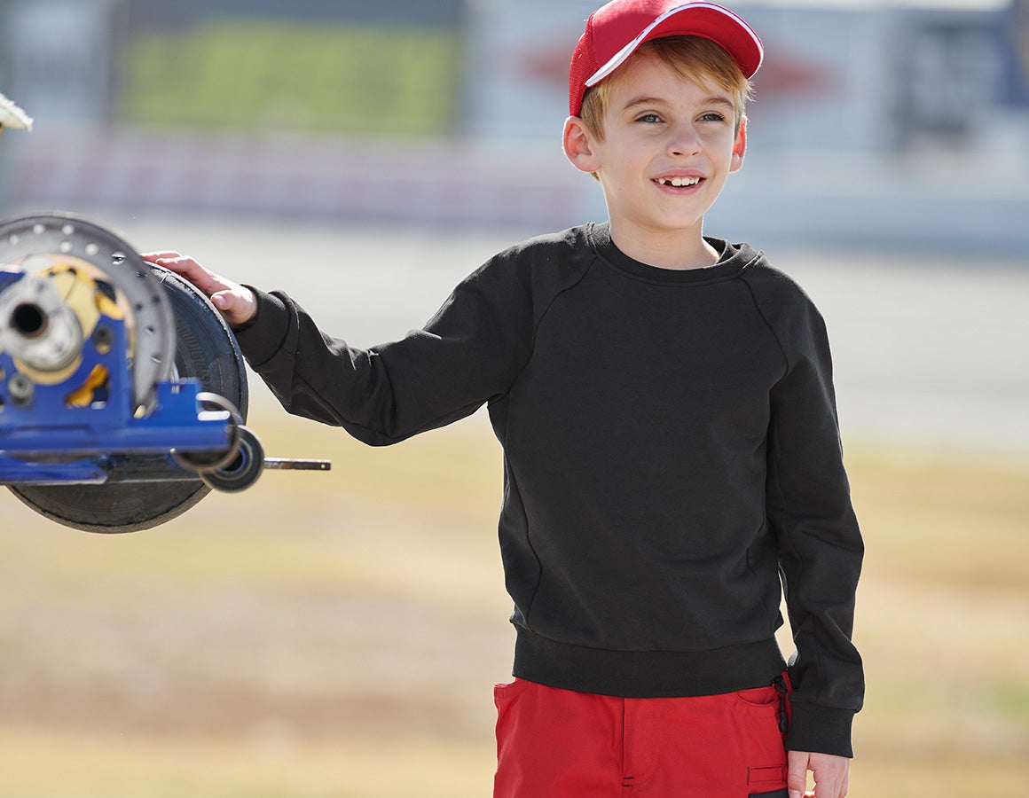 e.s. Sweatshirt cotton stretch, Kinder