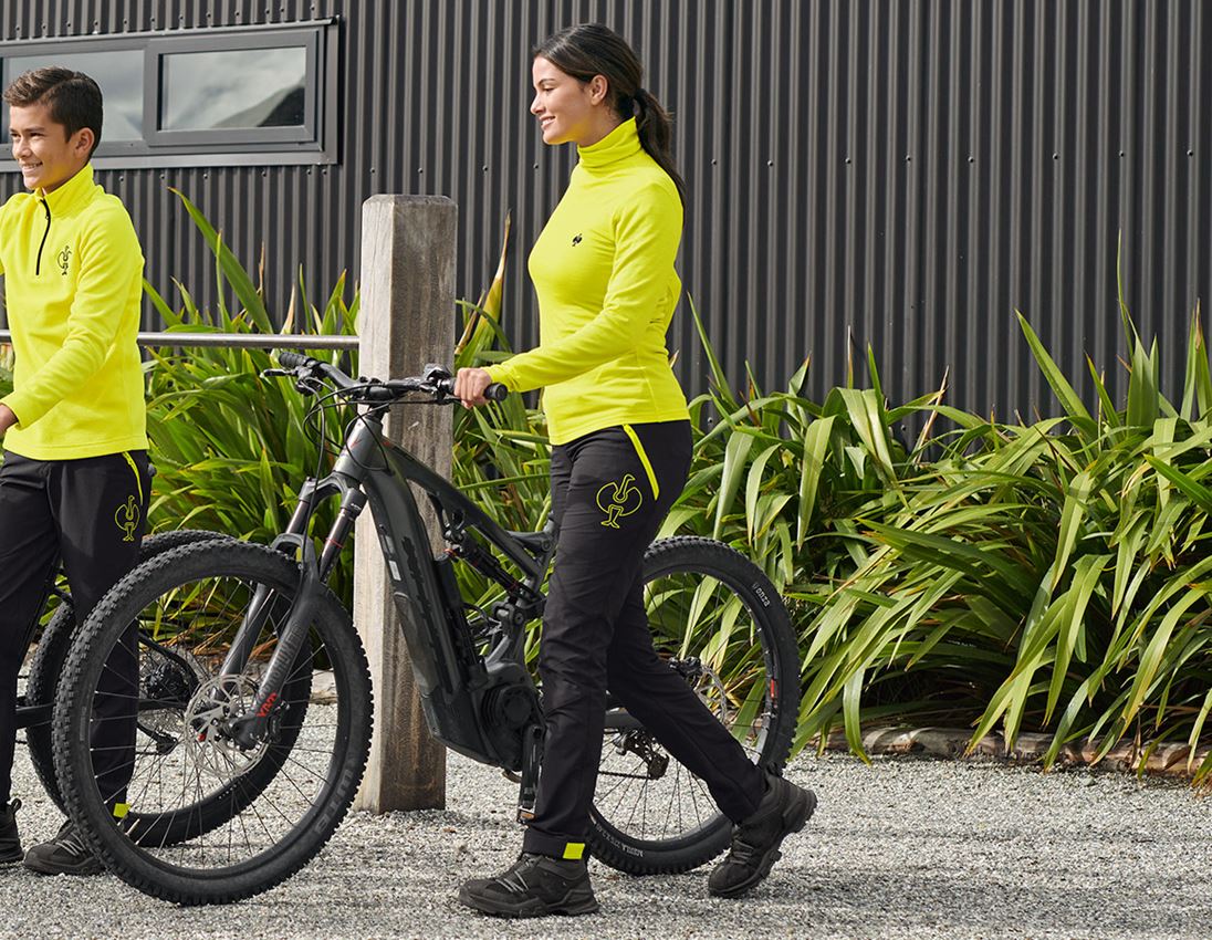 Rollkragenshirt Merino e.s.trail, Damen