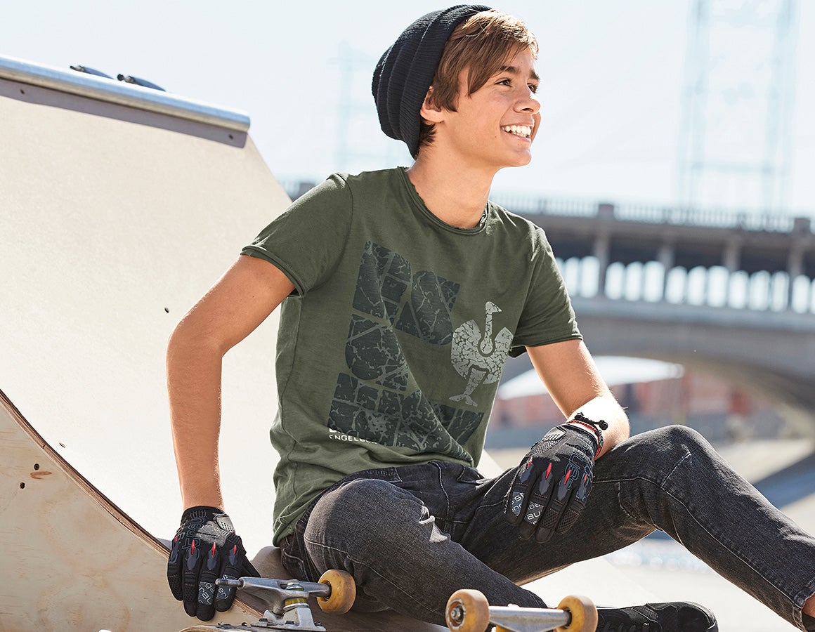 e.s. T-Shirt denim workwear, Kinder