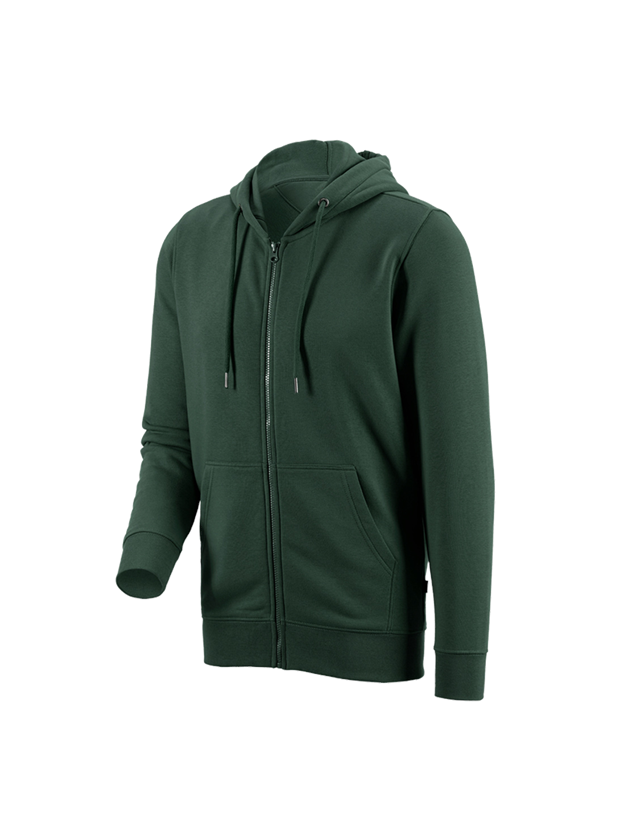 e.s. Hoody-Sweatjacke poly cotton