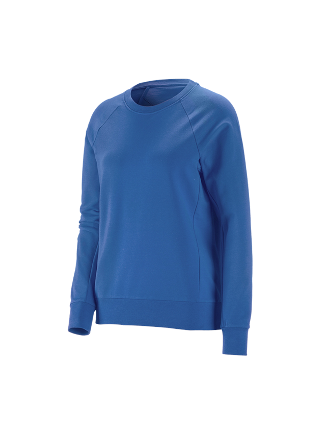 e.s. Sweatshirt cotton stretch, Damen