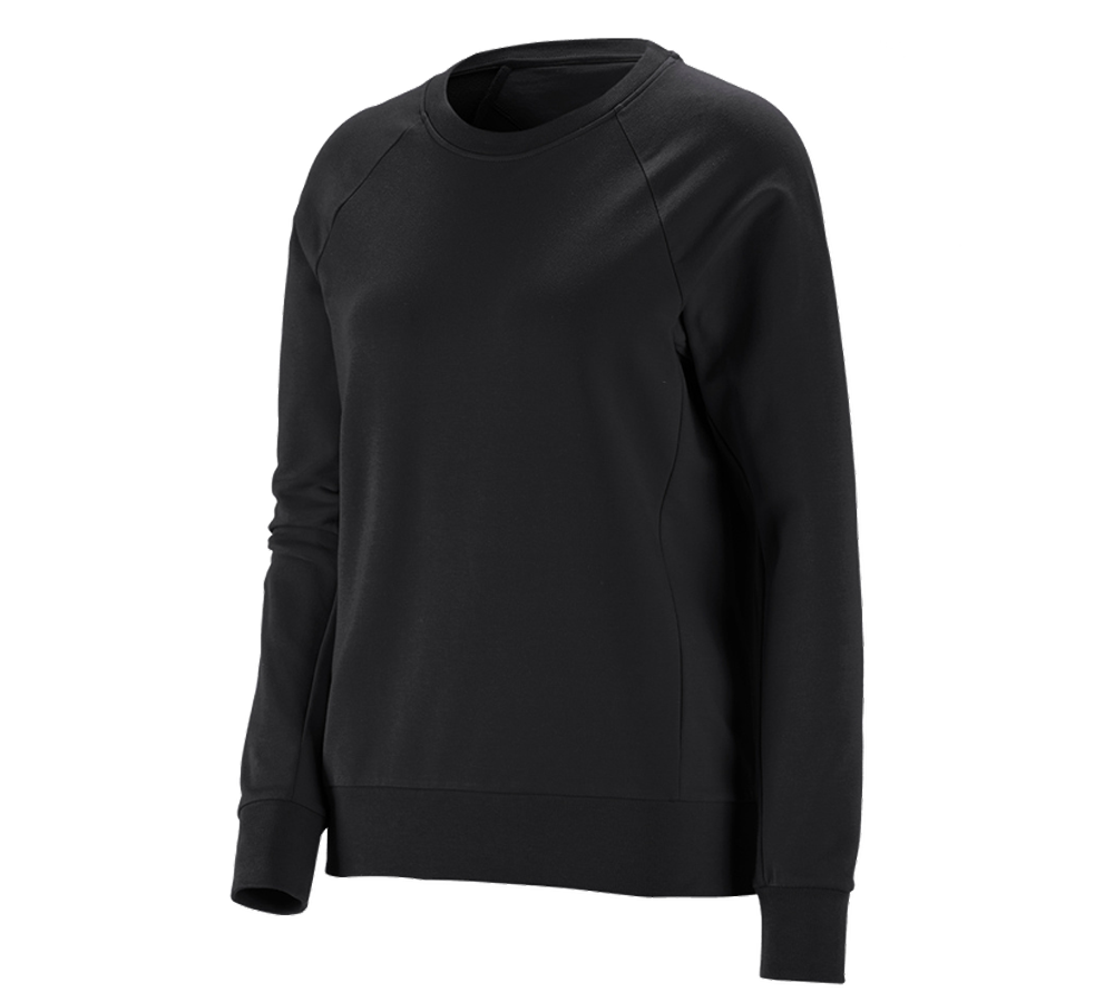 e.s. Sweatshirt cotton stretch, Damen