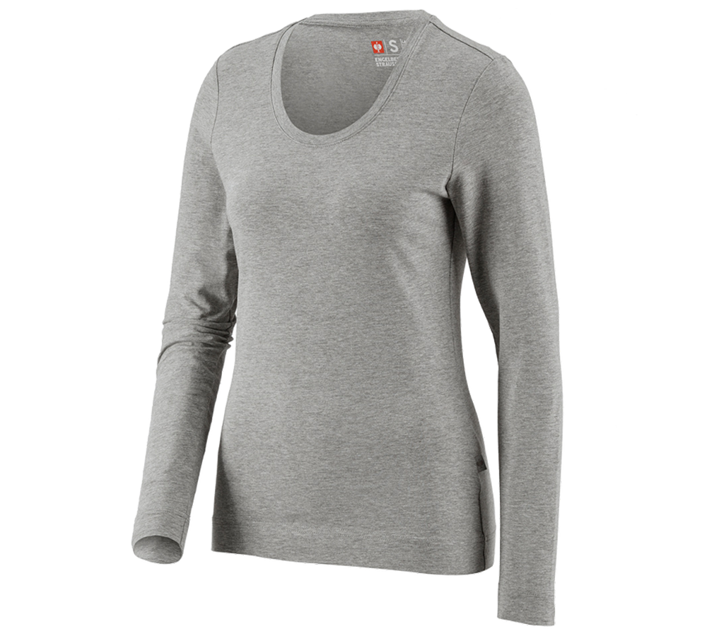 e.s. Longsleeve cotton stretch, Damen