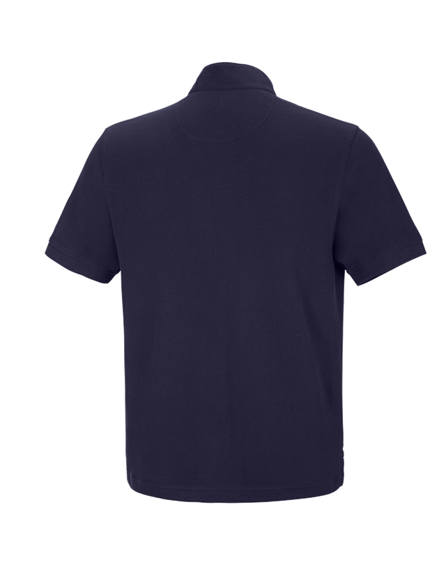 e.s. Polo-Shirt cotton Mandarin