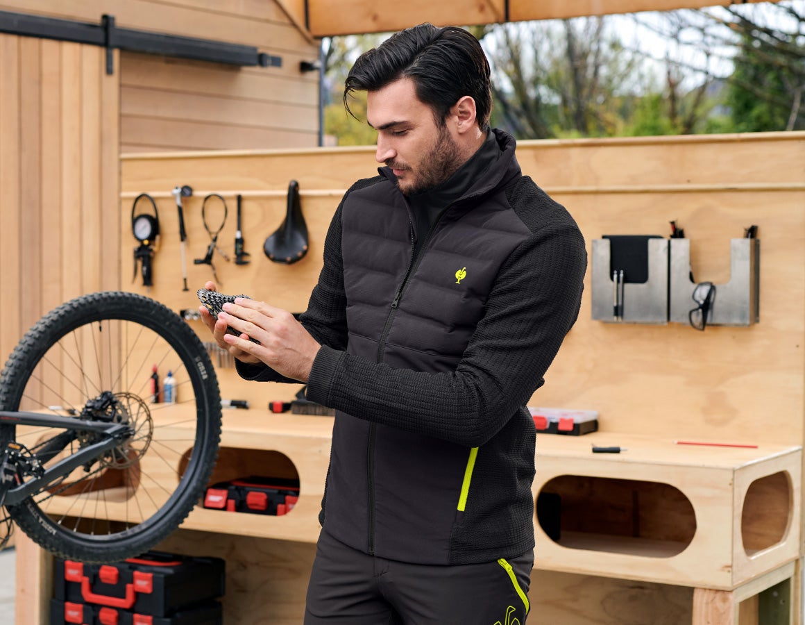 Hybrid Strickjacke e.s.trail