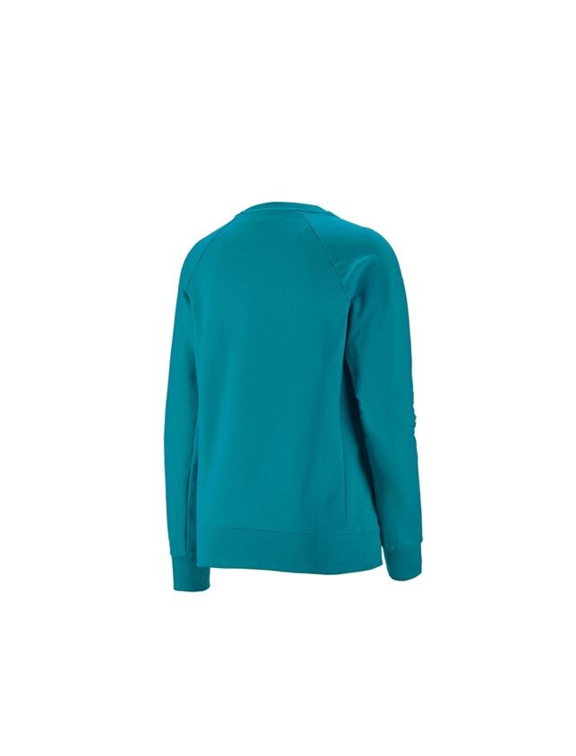 e.s. Sweatshirt cotton stretch, Damen