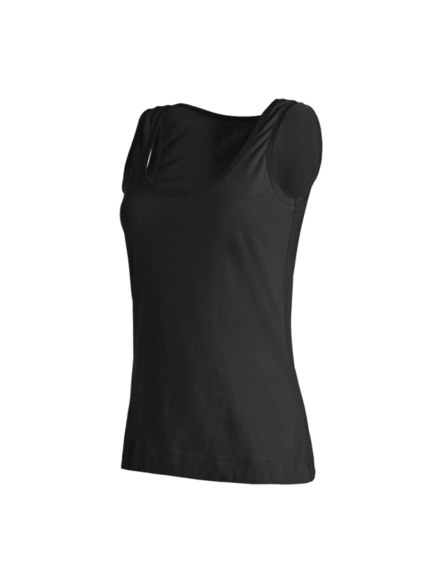 e.s. Tank-Top cotton stretch, Damen