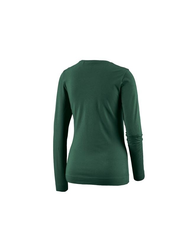 e.s. Longsleeve cotton stretch, Damen