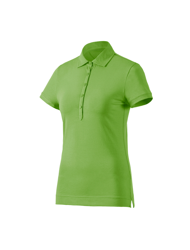 e.s. Polo-Shirt cotton stretch, Damen