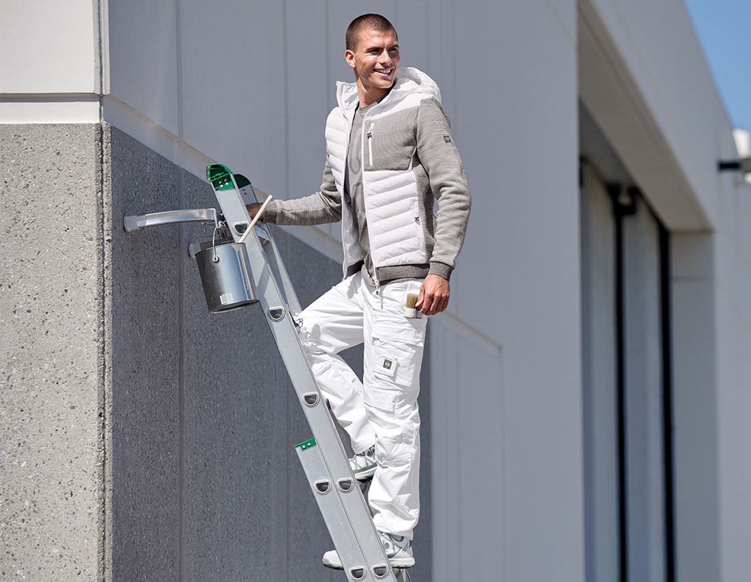 Hybrid Kapuzenstrickjacke e.s.motion ten