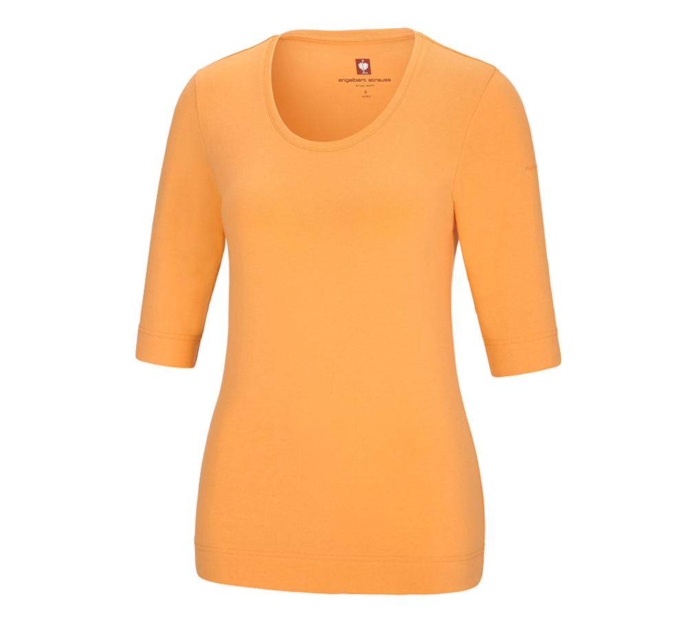 e.s. Shirt 3/4-Arm cotton stretch, Damen