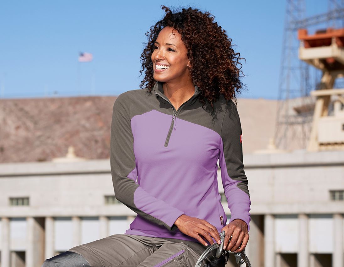 Fleece Troyer e.s.motion 2020, Damen