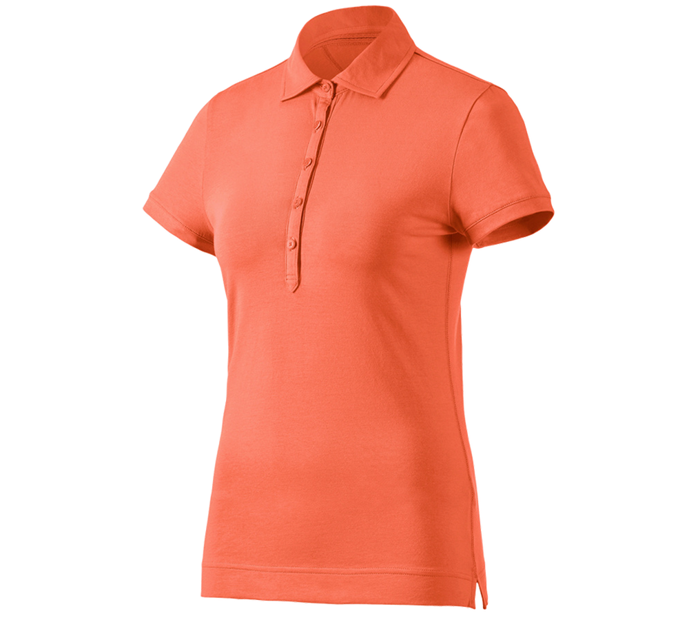 e.s. Polo-Shirt cotton stretch, Damen