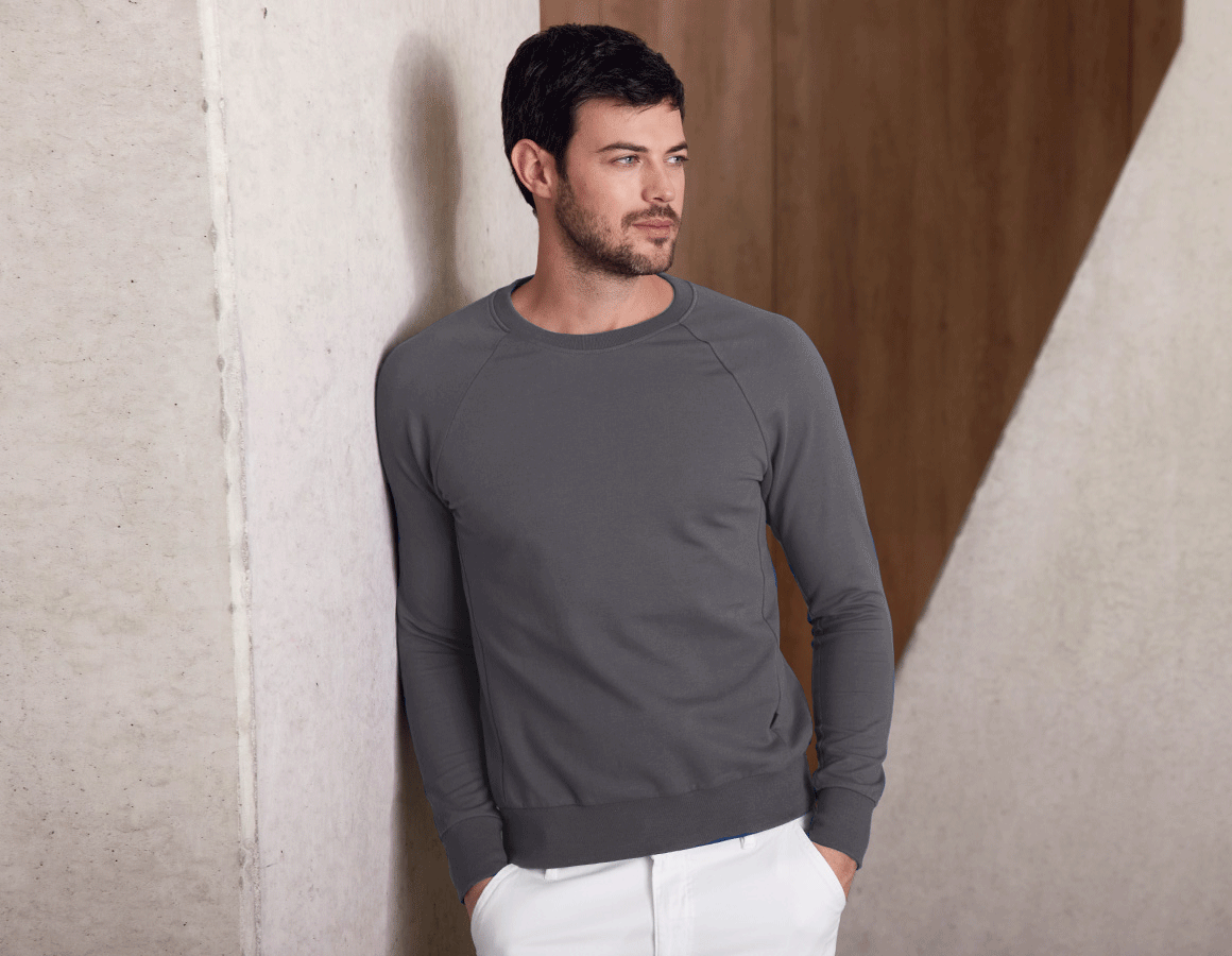 e.s. Sweatshirt cotton stretch
