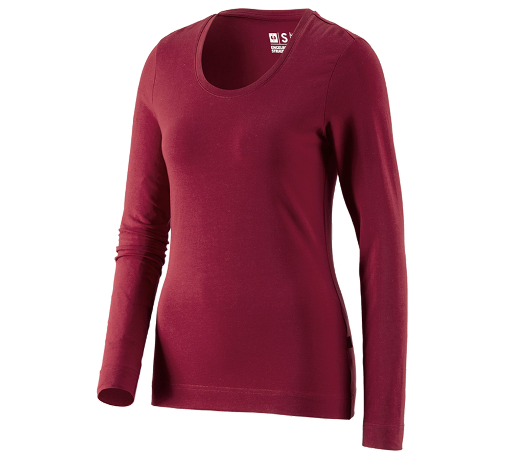 e.s. Longsleeve cotton stretch, Damen