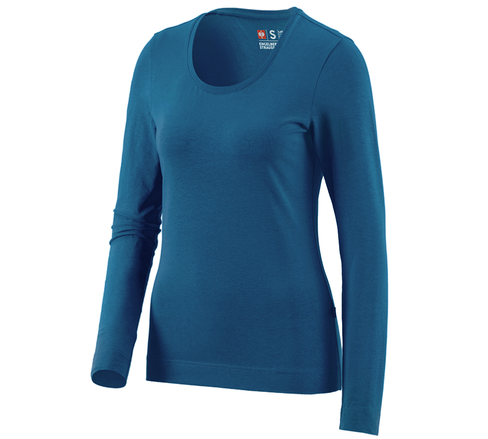 e.s. Longsleeve cotton stretch, Damen