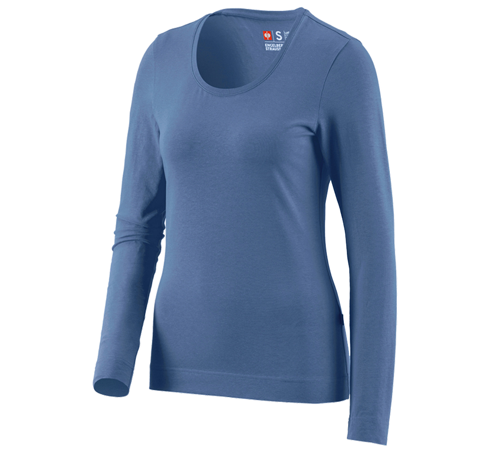 e.s. Longsleeve cotton stretch, Damen