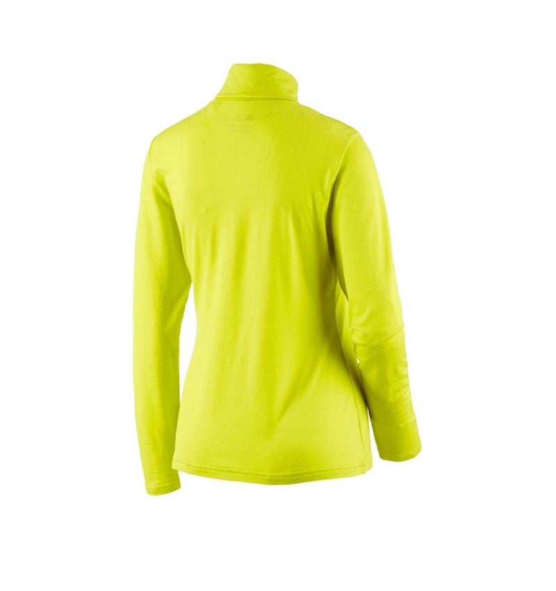 Rollkragenshirt Merino e.s.trail, Damen