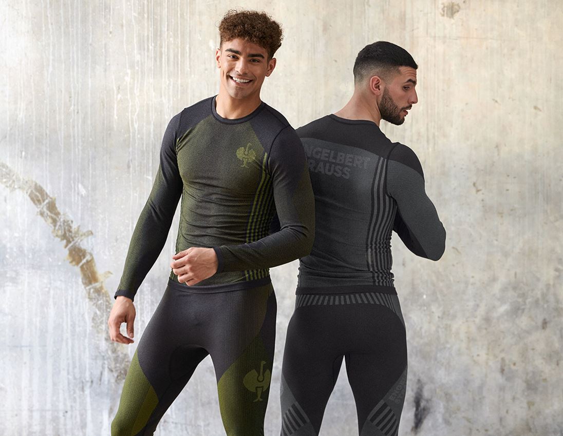 Funktions-Longsleeve e.s.trail seamless - warm