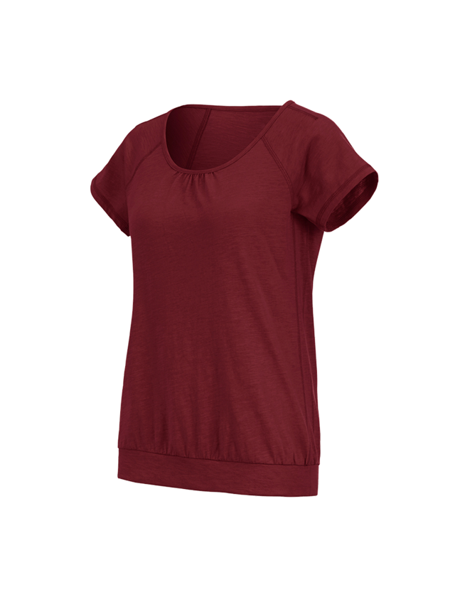 e.s. T-Shirt cotton slub, Damen