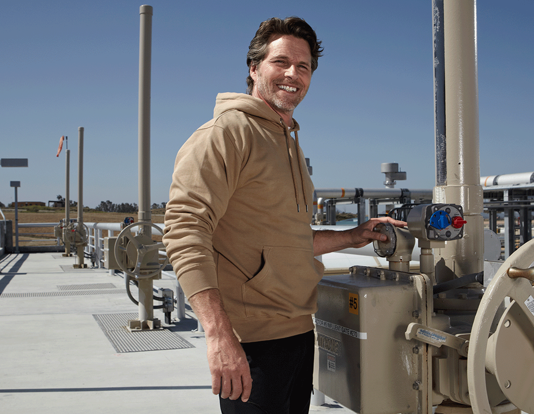 e.s. Hoody-Sweatshirt poly cotton