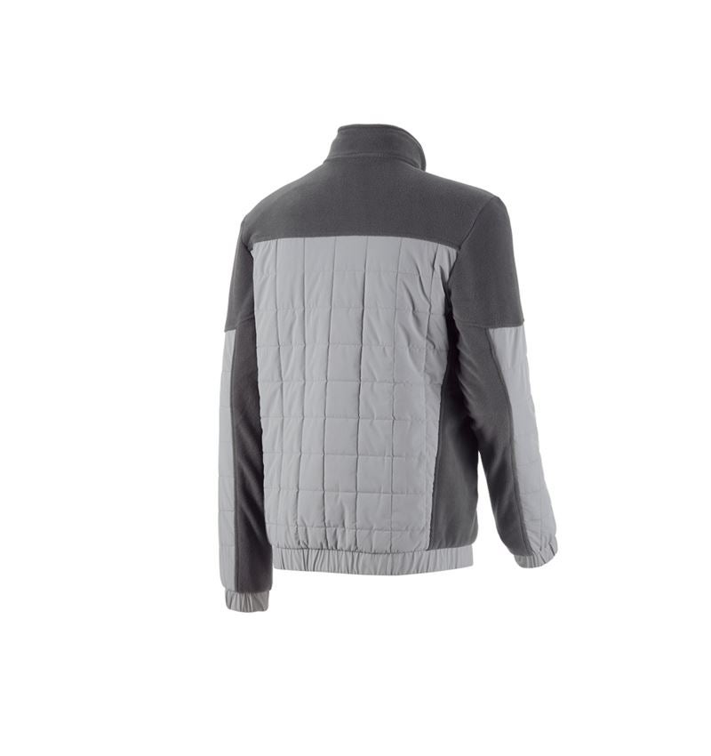 Hybrid Fleecejacke e.s.concrete