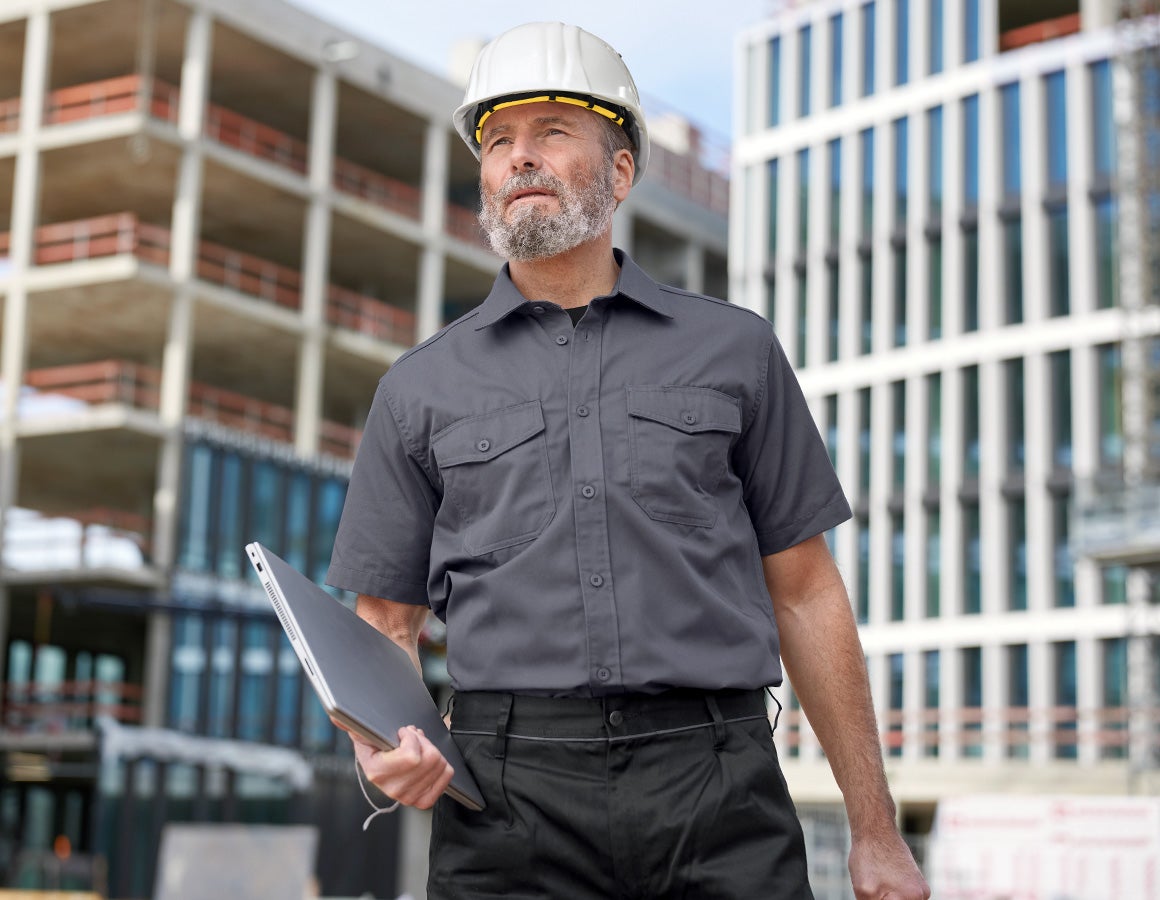 Arbeitshemd e.s.classic, kurzarm