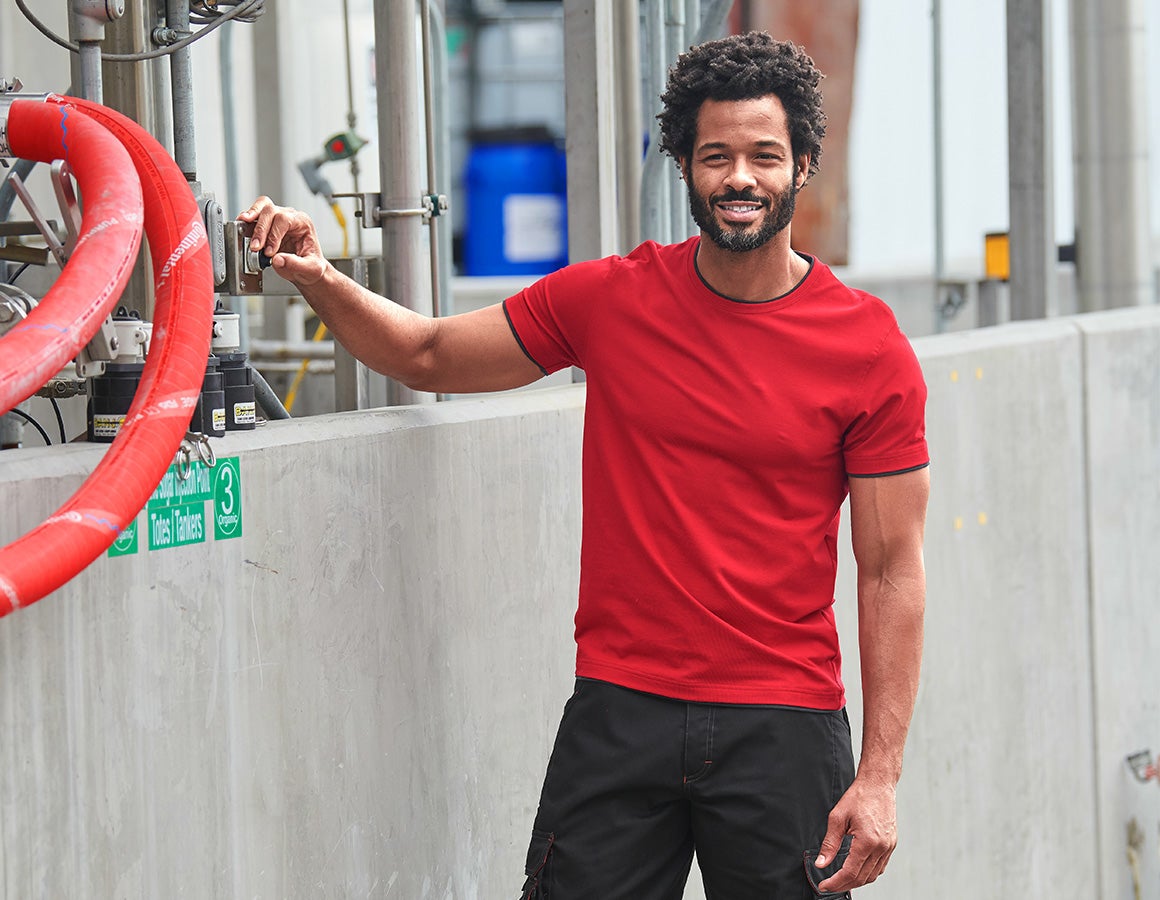 e.s. T-Shirt cotton stretch Layer