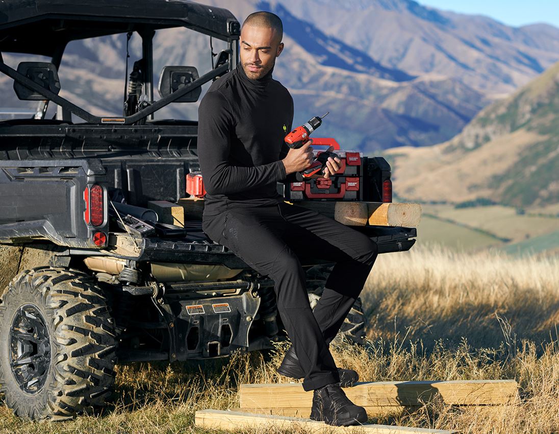 Rollkragenshirt Merino e.s.trail