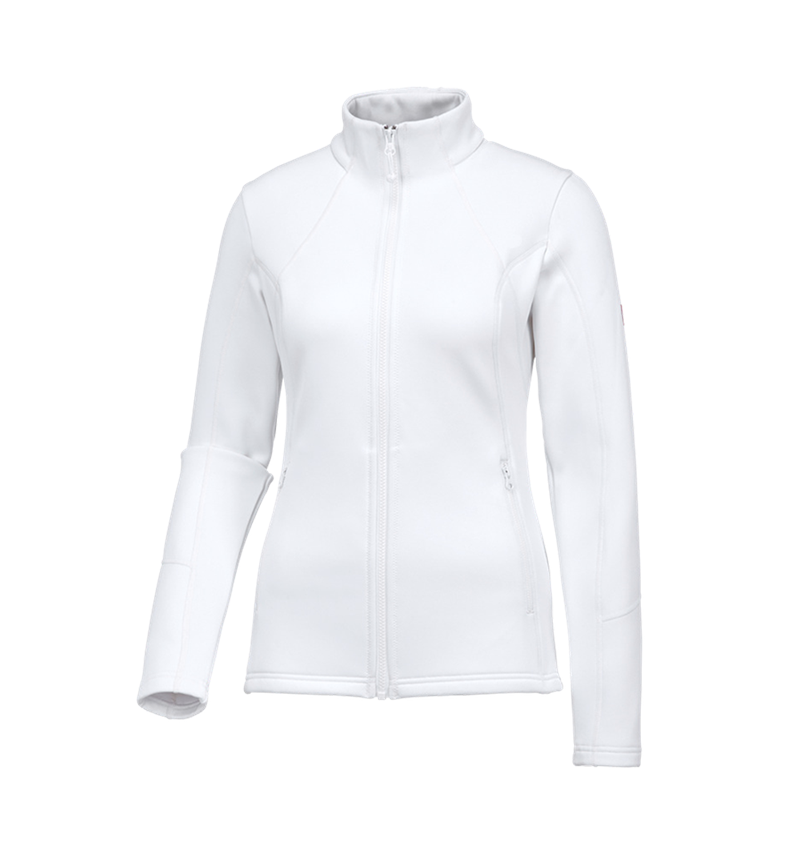 e.s. Funktions Sweatjacke melange, Damen