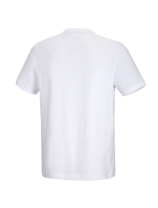 e.s. T-Shirt cotton stretch V-Neck
