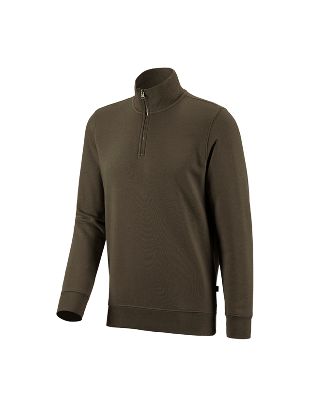 e.s. ZIP-Sweatshirt poly cotton
