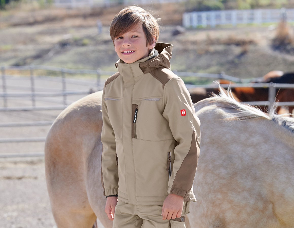 Kinder Softshelljacke e.s.motion