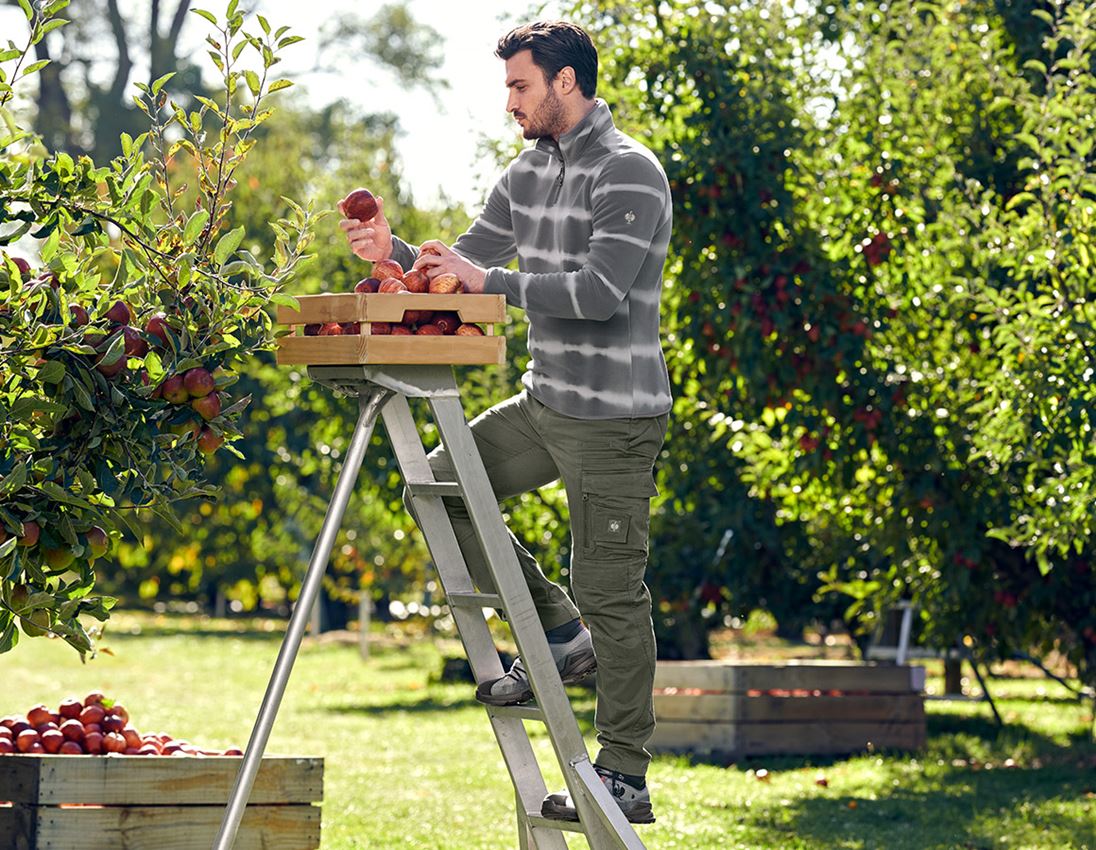 Fleece Troyer tie-dye e.s.motion ten