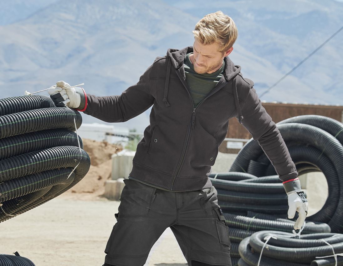 Kapuzenjacke cotton e.s.roughtough